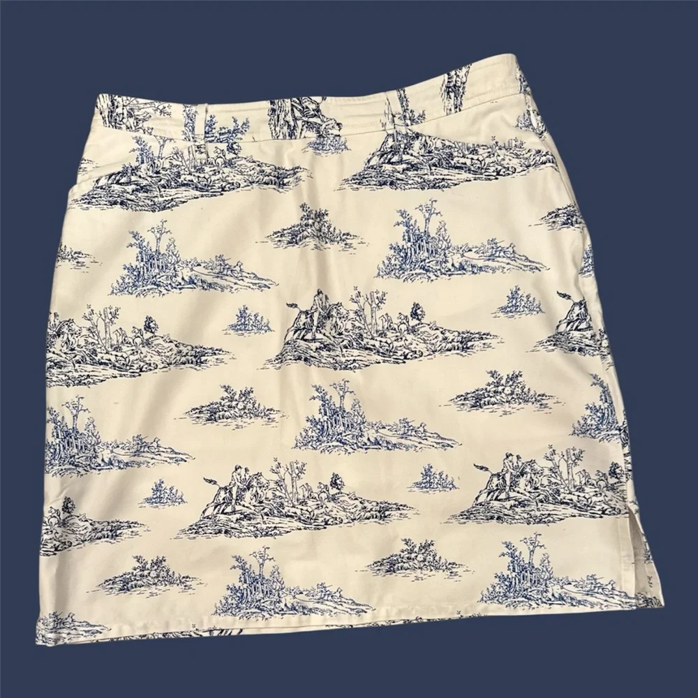Bobby Jones Women's Polo Horse‎ And Deer Mini Skort/Skirt Size 6